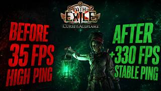 Path of Exile - BEST Settings to FIX Lag, Stutter & BOOST FPS 📈
