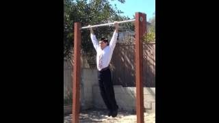 31 strict one second dead hang pull ups!!!