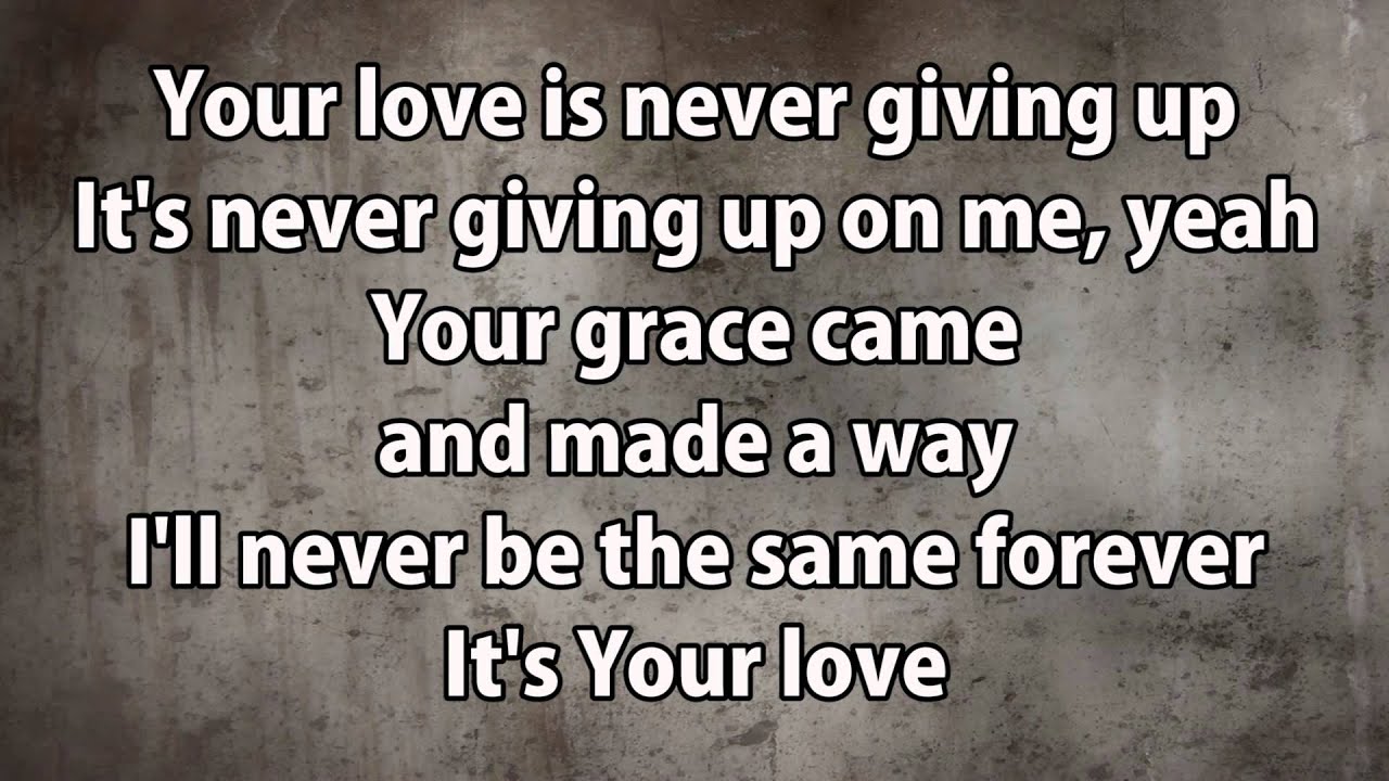 It's Your Love (with Lyrics) YouTube