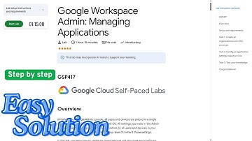 Google Workspace Admin: Managing Applications | #GSP417 | #qwiklabs | #arcade | #qwiklabsarcade2025