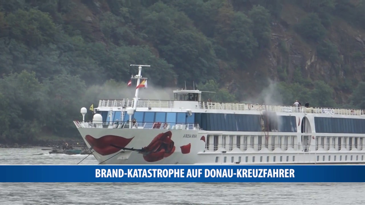 Brand-Katastrophe auf Donau-Kreuzfahrer