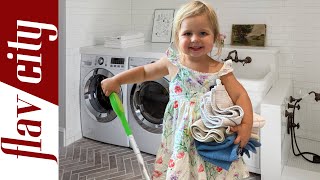 2 Year Old Does Daily Chores