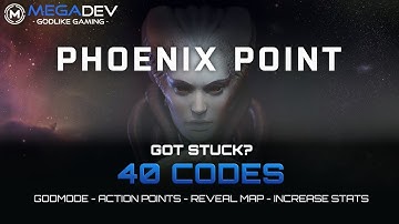PHOENIX POINT Cheats: Godmode, Reveal Map,  Action Points, ... | Trainer by MegaDev