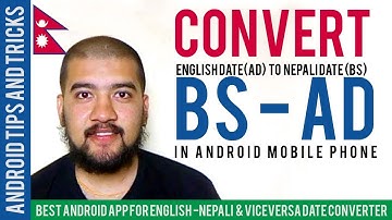 HOW TO CONVERT ENGLISH DATE(AD) TO NEPALI DATE(BS) AND VICEVERSA 2019।DOCTORZENIUS PRODUCTION।