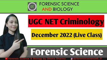 UGC NET Criminology December 2022 Cycle II