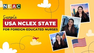 Sample USA NCLEX State for foreign educated Nurses