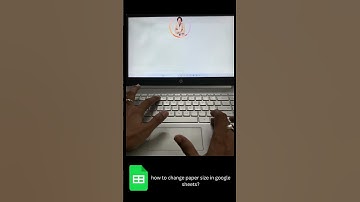 How to change paper size in google sheets? | Google sheets me paper size kaise badlen?