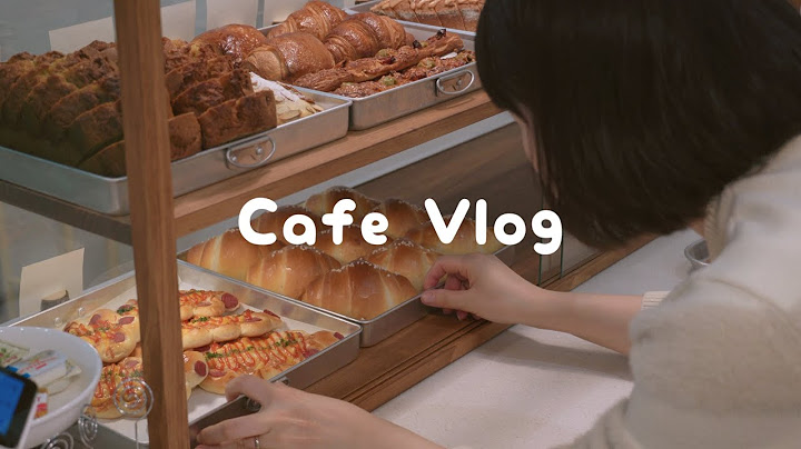CAFE VLOG 👩🏻‍🍳 편집하다 번아웃 극복한 카페사장 바리스타조이의 평화로운 카페 브이로그 ☕️ ASMR