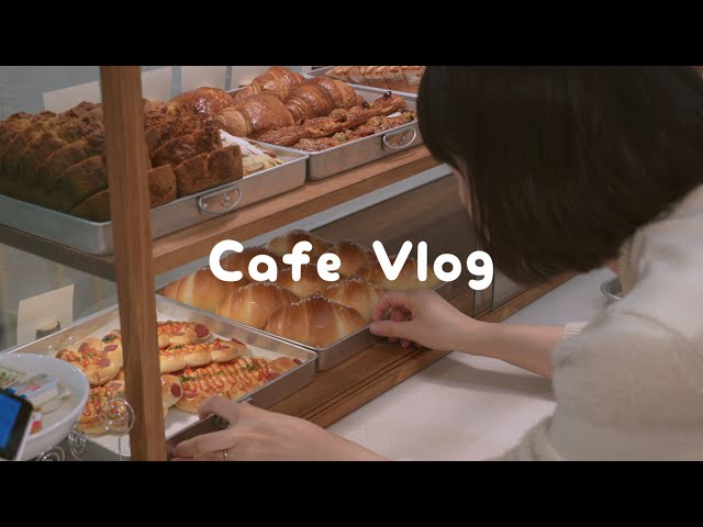 CAFE VLOG 👩🏻‍🍳 Working as a solo barista at a peaceful cafe in Korea | ASMR class=