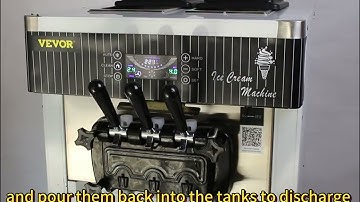 Unlock Creamy Soft Serve | VEVOR Ice Cream Machine Guide | Perfect First-Time Results! @Tasty