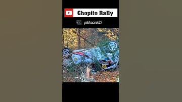 Onboard Rally Crash!! ⚠️ #rally #chopito  #fail #crash #automobile #rallye #racing #fail  #rallye