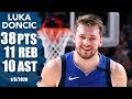 Luka Doncic tallies 38-point triple-double in Mavericks vs. Bulls | 2019-20 NBA Highlights