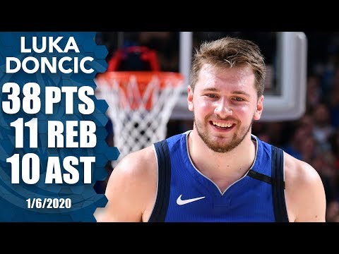 Luka Doncic tallies 38-point triple-double in Mavericks vs. Bulls | 2019-20 NBA Highlights