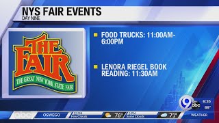 NYS Fair events this weekend