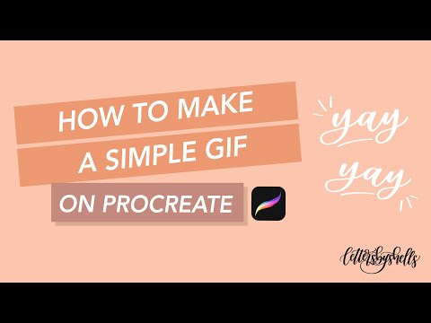 How to Make a Simple GIF on Procreate