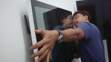 Installation of Wall Mount Touchscreen Monitor