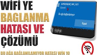 BU AĞA BAĞLANILAMIYOR HATASI WİN 10