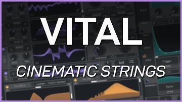 How to Make Realistic Strings in VITAL // Sound Design Tutorial