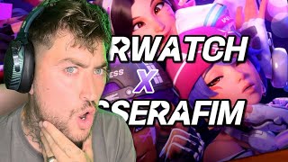 Le Sserafim (르세라핌) 'Perfect Night' Official M/V With Overwatch [Reaction!!!]