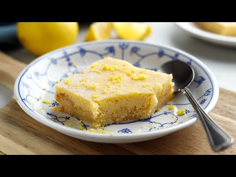 Super Simple 5-Ingredient Keto Lemon Bars