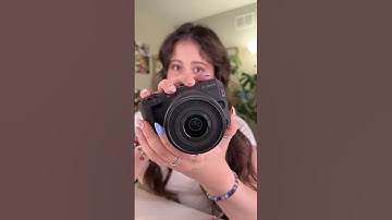 UNBOXING A NEW CAMERA THAT WAS SENT TO ME BY CANON (i’m SCREAMING)📷 #youtubeshorts #shorts #camera