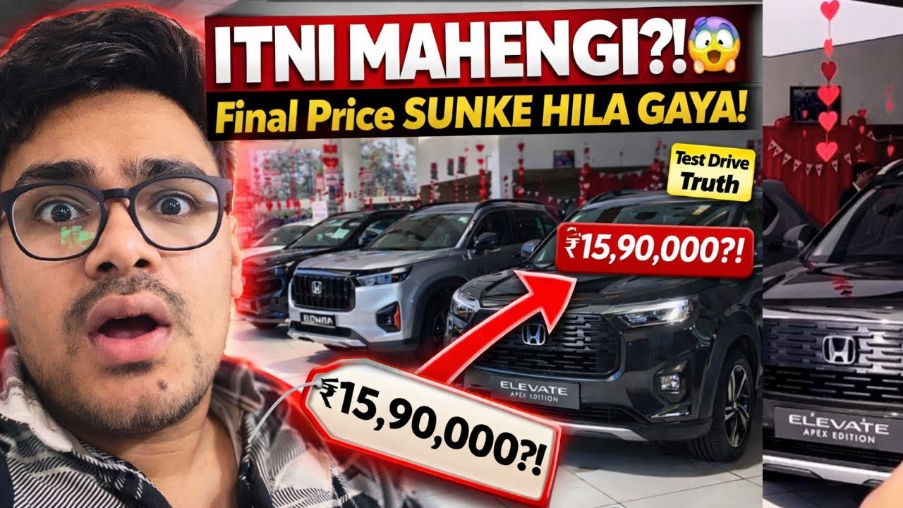 ₹15,90,000 || Car Shopping Mein Hil Gaye 😳 Elevate, Grand Vitara, Scorpio N – Final Price Shock!