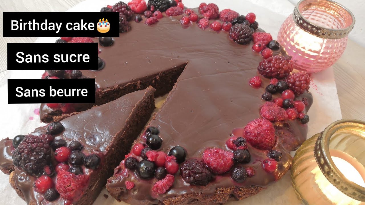 Sans Sucre Sans Beurre Gateau Au Chocolat Delicieux Et Leger Youtube