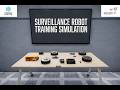 Surveilance Robot Training Simulation - AI Research Centre - Woxsen University