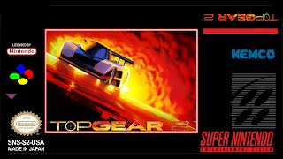 🎮 Top Gear 2 especial 30 anos | Top Racer 2 |トップレーサー2 (1993) | Gameplay | País 14 | Snes Nostalgia 🎮 screenshot 1