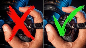 Why Are My PHOTOS BLURRY? How to Press Your SHUTTER BUTTON For Sharper Photos