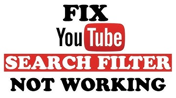 How to Fix Youtube Search Filters Not Working Error | Youtube Tips and Tricks