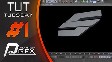 Tutorial Tuesday | 2D Logo to 3D in C4D