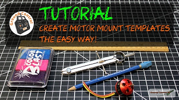 Easy Way To Create Motor Mount Templates!