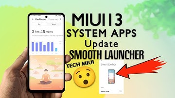 MIUI 13 System App Update With New Features & Stable MIUI 13 Launcher Released🔥