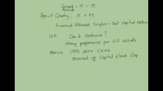 Econ 340 Course Video 24 What does the current account mean?