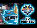 Crafting an Epic Power Rangers New Frontier Striking Rhino Helmet with 3D Printing and Finishing DIY