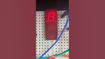 Texas Instruments TIL306 7 segment display digital counter #technology #digital