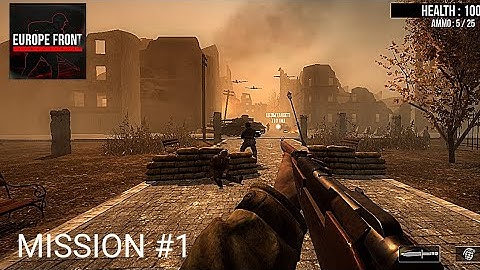 Europe Front (Remastered) Gameplay Walkthrough Mission 1