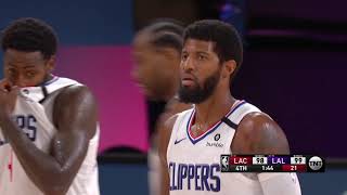 Final Minutes, Los Angeles Clippers vs Los Angeles Lakers | 07\/30\/20 | Smart Highlights