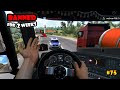 ★ IDIOTS on the road #75 - BANNED for 2 weeks | Real Hands Funny moments - ETS2 Multiplayer