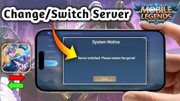 How To Change or Switch Server in Mobile Legends (100% Working - 2025)