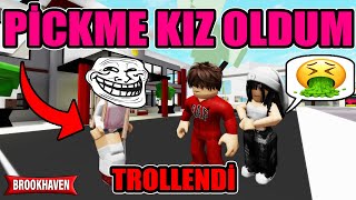 BROOKHAVENDA PİCKME KIZ OLUP İNSANLARI TROLLEDİM😱ROBLOX BROOKHAVEN RP #roblox #brookhaven #rp