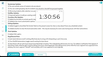 Lesson Launchpad Updates - 11/17/25