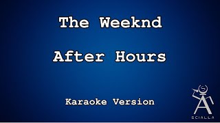 The Weeknd - After Hours (KARAOKE) Resimi