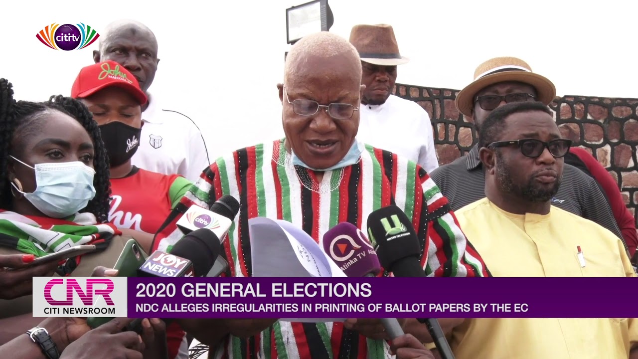NDC accuses EC of printing excess ballot papers to rig 2020 polls