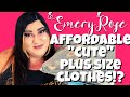 Shein Emery Rose Plus Size Haul | Affordable Plus Size Clothes | Apple shape