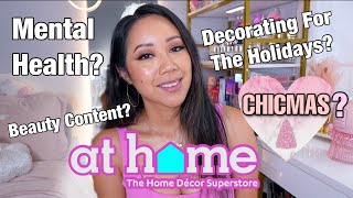 SHOP WITH ME FOR PINK CHRISTMAS DECOR AT HOME STORE 2023 & LIFE AS OF LATELY UPDATE