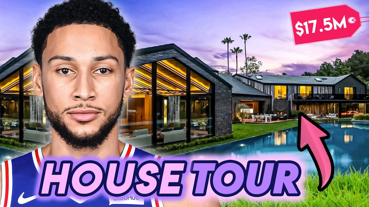 Ben Simmons | House Tour | $17.5 Million Hidden Hills Mansion