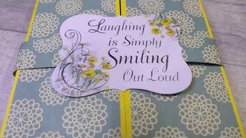 Shadow Box Gate Fold Card