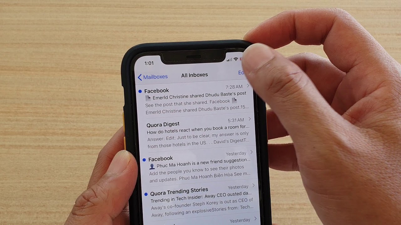 How To Delete Multiple Emails At Once On Iphone / Ipad Ios 13